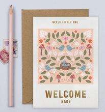 Load image into Gallery viewer, Baby Nest Welcome Card