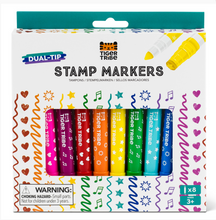 Load image into Gallery viewer, Tiger Tribe Dual Tip Stamp Markers