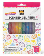 Load image into Gallery viewer, Tiger Tribe Shimmer Scented Gel Pens