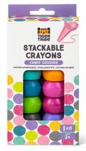 Load image into Gallery viewer, Tiger Tribe Stackable Crayons Candy Colours