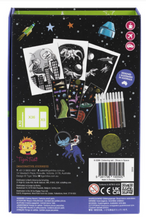 Load image into Gallery viewer, Tiger Tribe Colouring Set Dinos in Space
