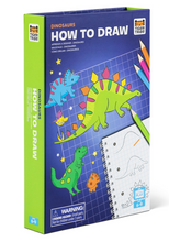 Load image into Gallery viewer, Tiger Tribe How To Draw Dinosaurs