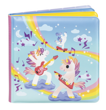 Load image into Gallery viewer, Tiger Tribe Bath Book Messy Unicorns