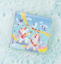 Load image into Gallery viewer, Tiger Tribe Bath Book Messy Unicorns