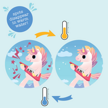 Load image into Gallery viewer, Tiger Tribe Bath Book Messy Unicorns