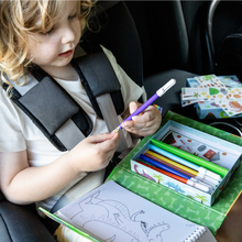 Load image into Gallery viewer, Tiger Tribe Colouring Set Dinosaur