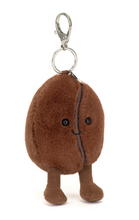 Load image into Gallery viewer, Jellycat Coffee Bean Bag Charm