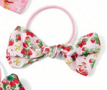 Load image into Gallery viewer, Strawberry Shortcake Hair Bows