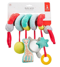 Load image into Gallery viewer, Sophie the Giraffe Fresh Touch Activity Spiral