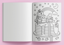 Load image into Gallery viewer, Totally Kawaii Sticker & Colouring Book