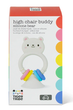Load image into Gallery viewer, Tiger Tribe High Chair Buddy - Silicone Bear