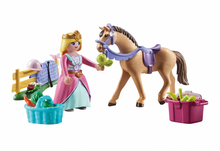 Load image into Gallery viewer, Playmobil Princess with Horse 71801