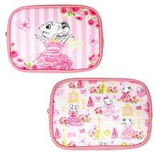 Load image into Gallery viewer, Claris the Chicest Mouse in Paris Cosmetic Pouches