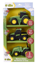 Load image into Gallery viewer, John Deere - Lights & Sound Mini Tractors 3 Pack