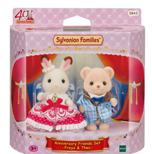 Load image into Gallery viewer, Sylvanian Families Anniversary Friends Set Freya & Theo