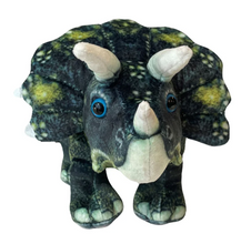 Load image into Gallery viewer, Johnco Plush Triceratops Dino