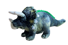 Load image into Gallery viewer, Johnco Plush Triceratops Dino