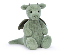 Load image into Gallery viewer, Jellycat Bashful Dragon Medium