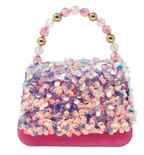 Load image into Gallery viewer, Pink Poppy Mermaid Shimmer Handbag