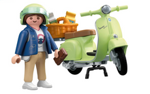 Load image into Gallery viewer, Playmobil Vespa Green 71621
