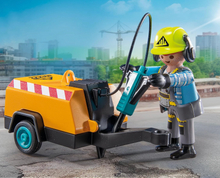 Load image into Gallery viewer, Playmobil Construction Worker 71752