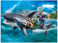 Load image into Gallery viewer, Playmobil Giant Shark with Pirate 71793