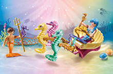 Load image into Gallery viewer, Playmobil Mermaid Seahorse Carriage 71500