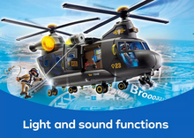 Load image into Gallery viewer, Playmobil Tactical Unit Rescue Aircraft 71149
