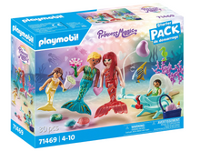 Load image into Gallery viewer, Playmobil Mermaid Family 71469