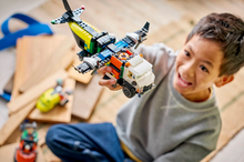 Load image into Gallery viewer, Lego City Airplane, Service Truck & Hovercraft Remix 60505