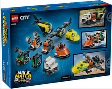 Load image into Gallery viewer, Lego City Airplane, Service Truck & Hovercraft Remix 60505