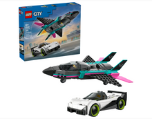 Load image into Gallery viewer, Lego City Jet vs. Car 60489