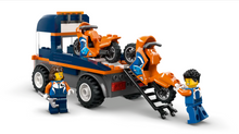 Load image into Gallery viewer, Lego City Motorcycle Transporter 60491