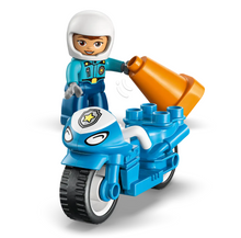 Load image into Gallery viewer, Lego Duplo Blue Police Motorcycle 10471