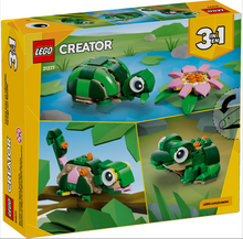 Load image into Gallery viewer, Lego Creator Turtle with a Water Lily Flower 31377