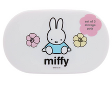 Load image into Gallery viewer, Miffy Buttercup Storage Pots Set of 3
