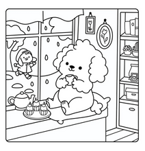 Load image into Gallery viewer, Little Cuties Cosy Colouring