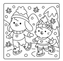 Load image into Gallery viewer, Calm Cuties Cosy Colouring
