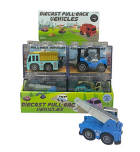 Load image into Gallery viewer, Verney Pull Back Vehicles
