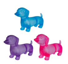 Load image into Gallery viewer, Smooshos Super Squish Glow in the Dark Dashchund