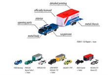 Load image into Gallery viewer, Majorette Racing Deluxe Trailer Assorted