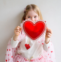 Load image into Gallery viewer, Mimi & Lula Scalloped Heart Bag