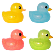 Load image into Gallery viewer, Jumbo Glitter Rubber Ducks