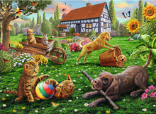 Load image into Gallery viewer, Ravensburger Playing in the Yard Puzzle 200 Piece