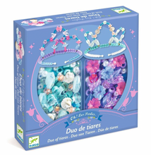 Load image into Gallery viewer, Djeco Duo of Tiaras - Blue