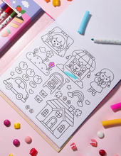 Load image into Gallery viewer, Journey of Something Kawaii Club Colouring Kit