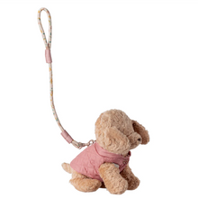 Load image into Gallery viewer, Maileg Pet Carrier with Dusty Puppy & Harness