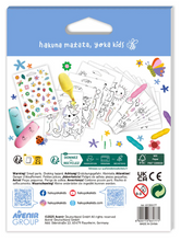 Load image into Gallery viewer, Haku Yoka Mini Colouring Book - Unicorn