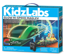 Load image into Gallery viewer, 4M Kidzlabs - Glow Hi-Speed Maglev