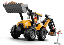 Load image into Gallery viewer, LEGO CIty Yellow Backhoe Loader 60480